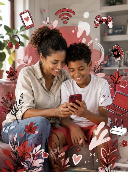 mere fils premier smartphone